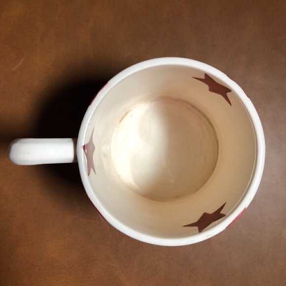 Emma Bridgewater Red Star 1/2 Pint Mug - Picture 2 of 9
